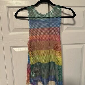 Price Mesh Sleeveless Top